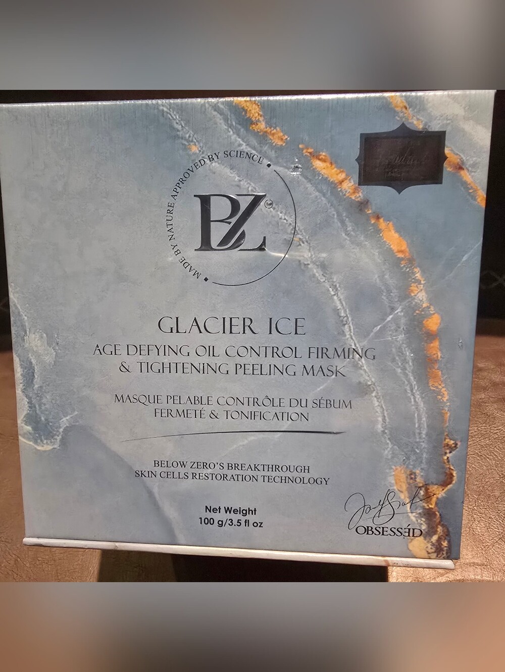 Glacier Ice Age Defying Oil Control Firming & Tightening Peeling Mask - Blue